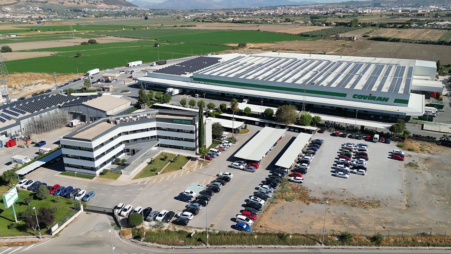 Coviran plataforma lofgistica Atarfe fotovoltaica