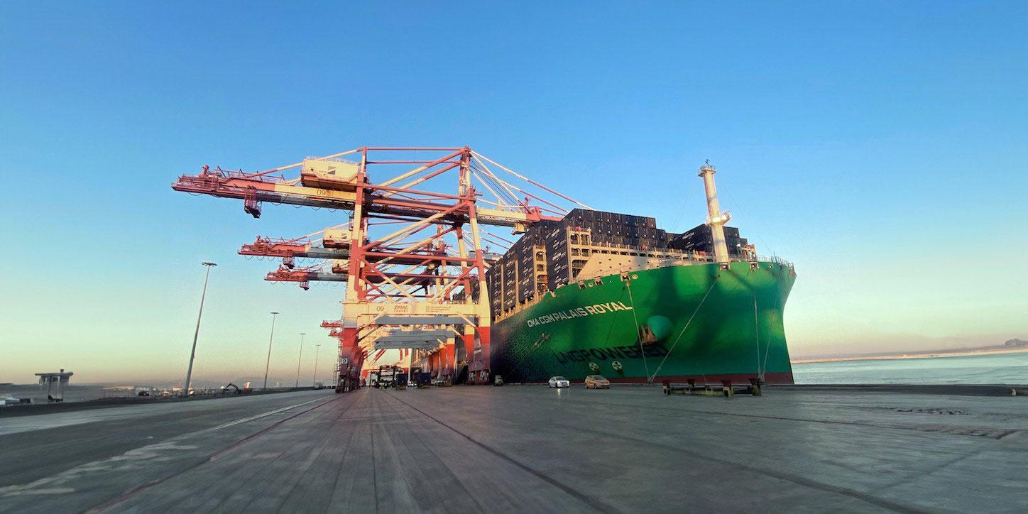 CMA CGM Palais Royal puerto Barcelona