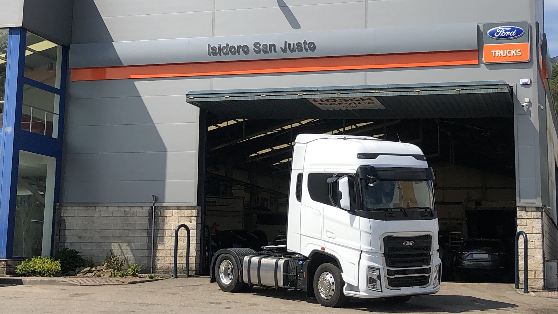 camion Ford Trucks postventa Isidoro San Justo Cantabria