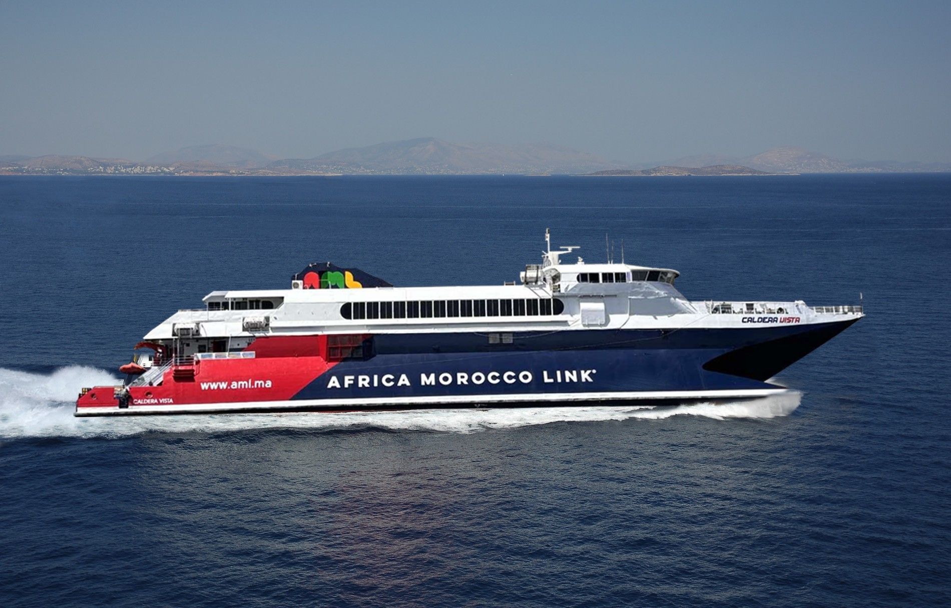 ferry Caldera Vista Africa Morocco Link