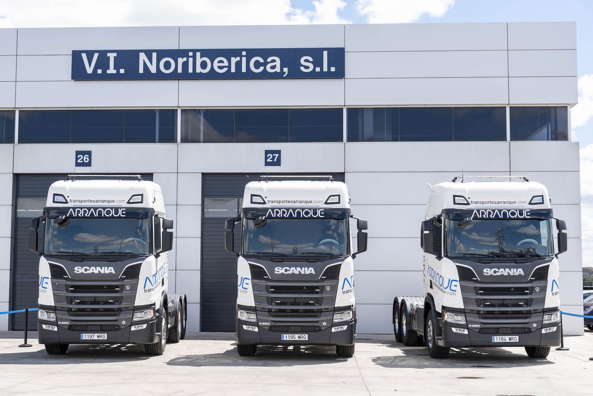 Transportes Arranque Scania