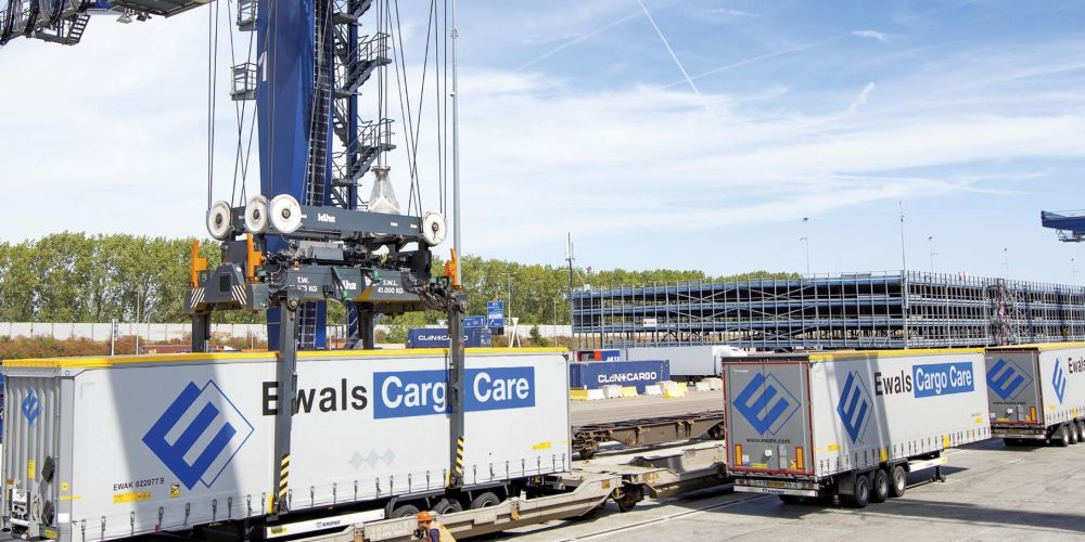 Ewals Cargo Care carga ferrocarril