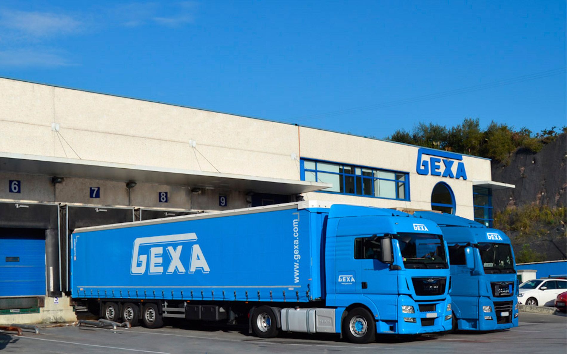 Gexa opera en el transporte nacional e internacional de mercancías desde 1982.