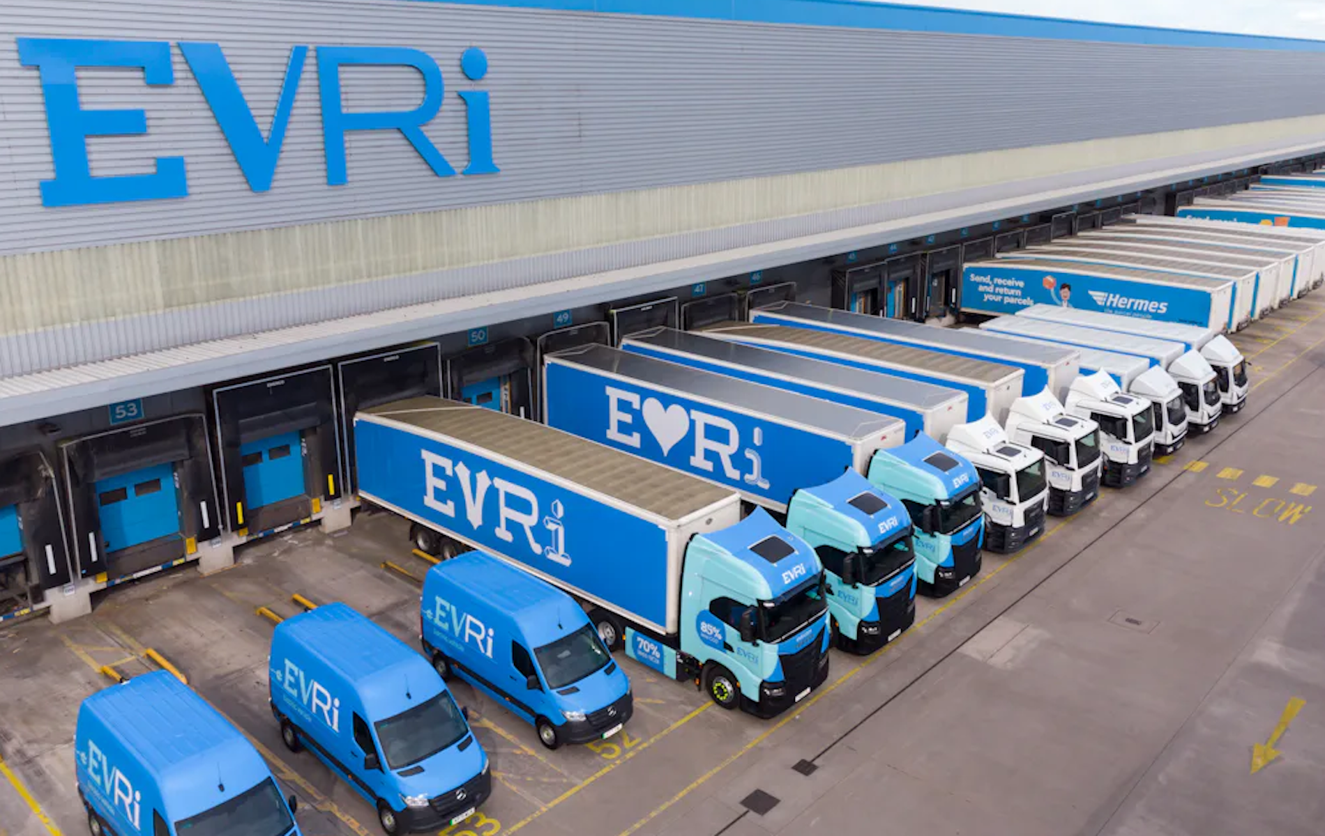 Evri tiene una posición consolidada en el mercado británico de paquetería.