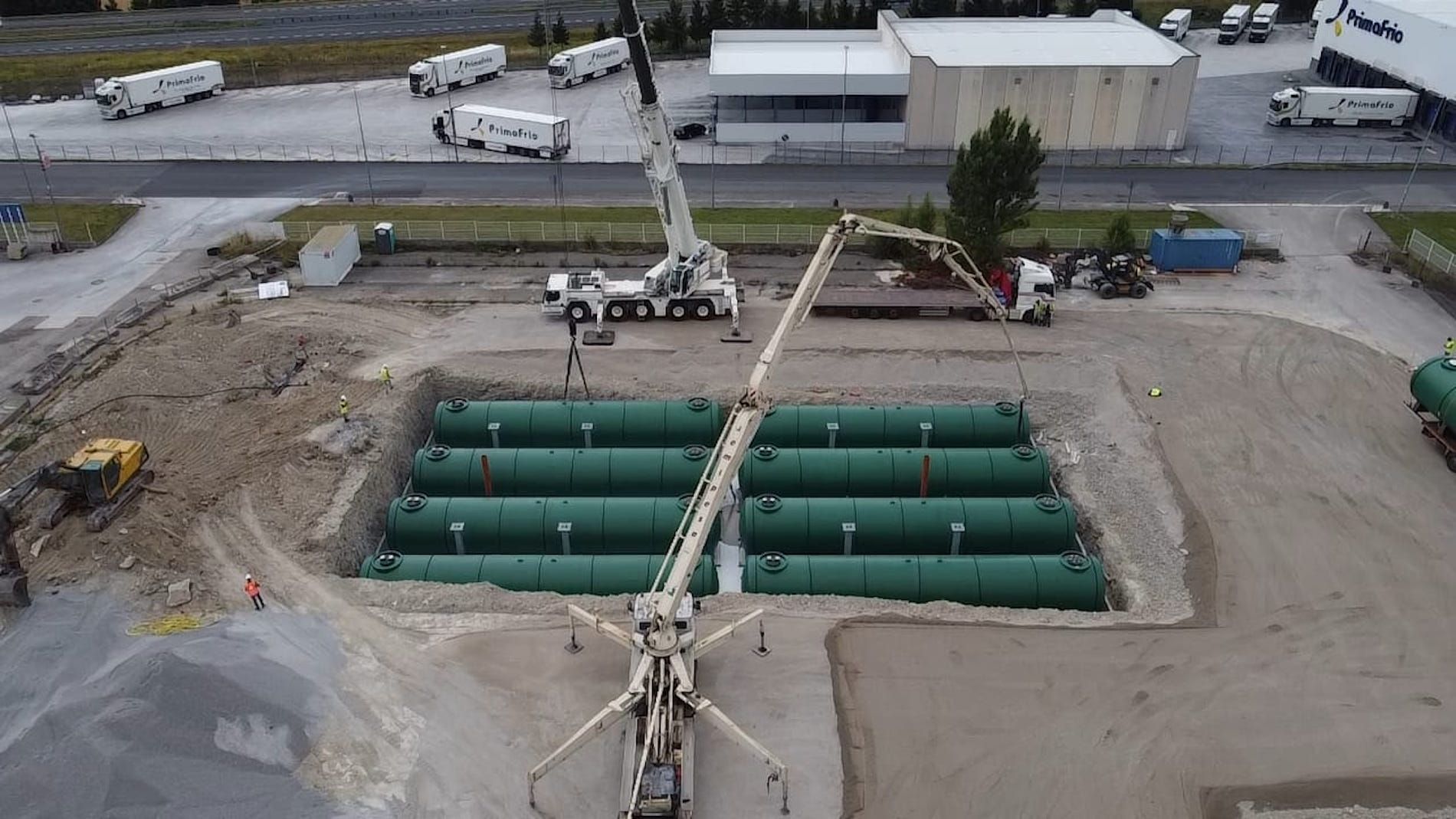 La nueva área de servicio Andamur San Román II está situada junto a la estación existente en el polígono industrial alavés Okiturri.