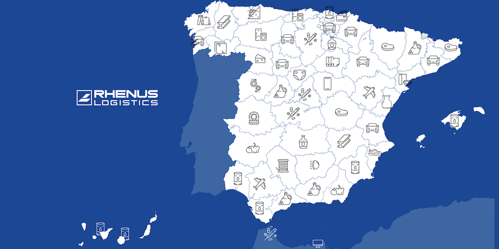 Exportaciones mapa Rhenus