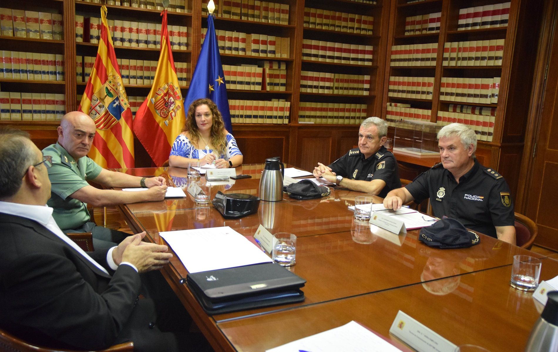 reunion tradime delegacion gobierno aragon agosto 2024