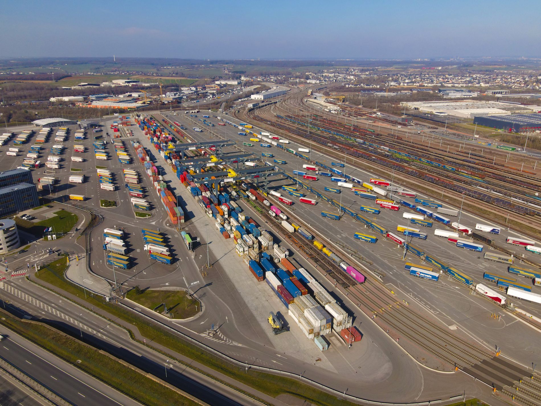 Terminal Bettembourg Dudelange Copyright CFL multimodal