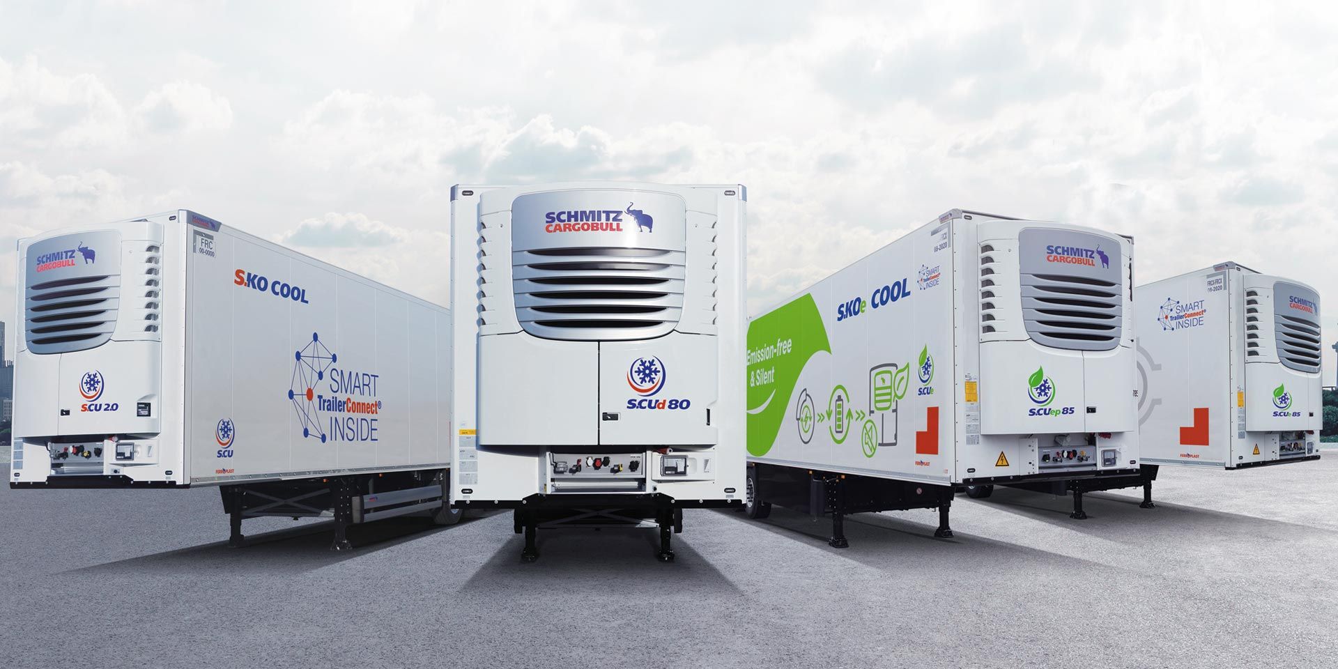 El semirremolque frigorífico 100% eléctrico S.KOe COOL  de Schmitz Cargobull incorpora la telemática TrailerConnect