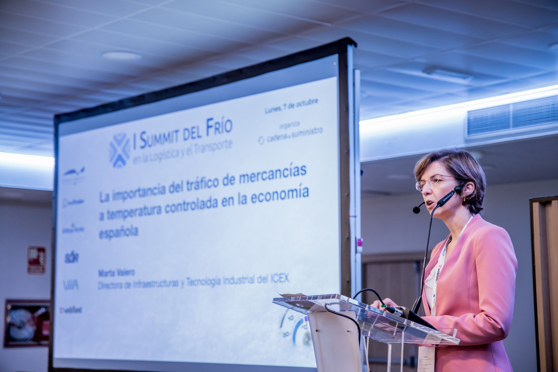 Marta Valero, directora de Infraestructuras y Tecnología Industrial del ICEX.