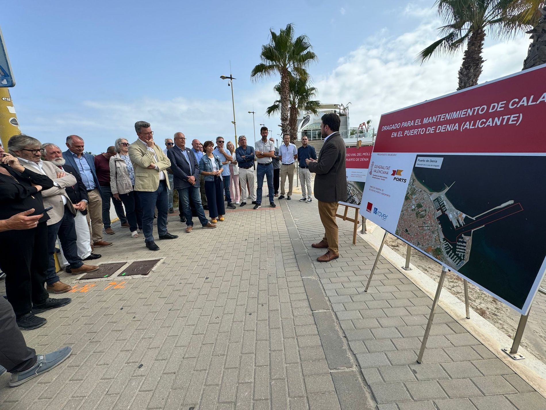 Obras puerto Denia