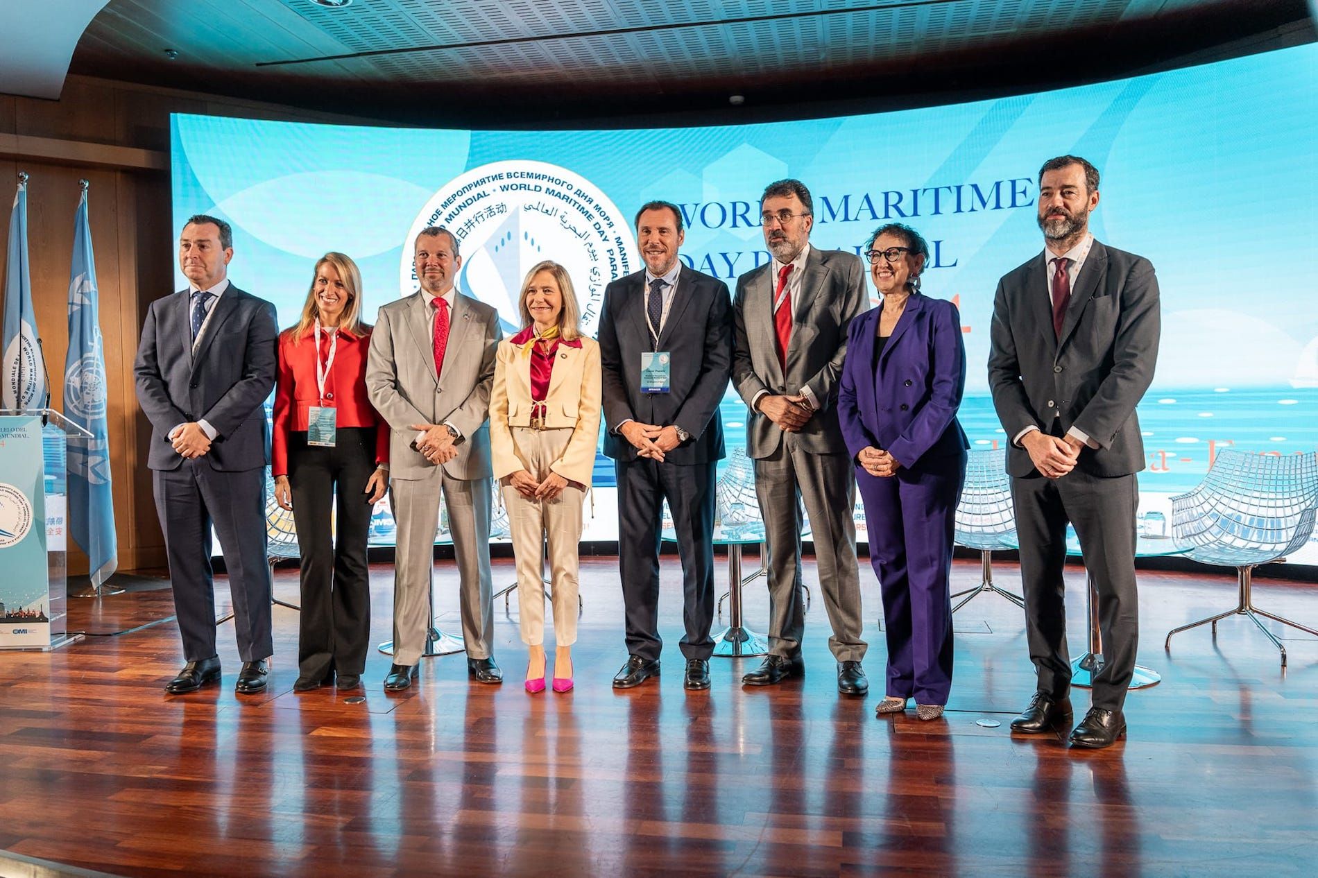 Oscar Puente OMI evento paralelo del Dia Maritimo Mundial