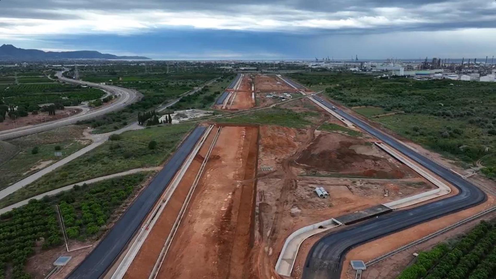 obras acceso ferroviario sur puerto castellon