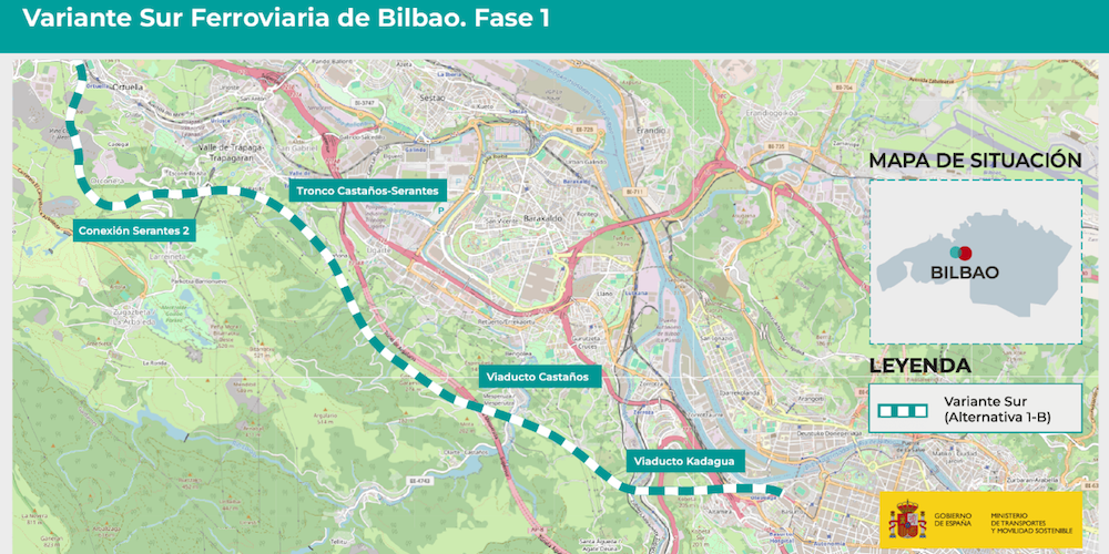 Variante Sur ferroviaria de Bilbao