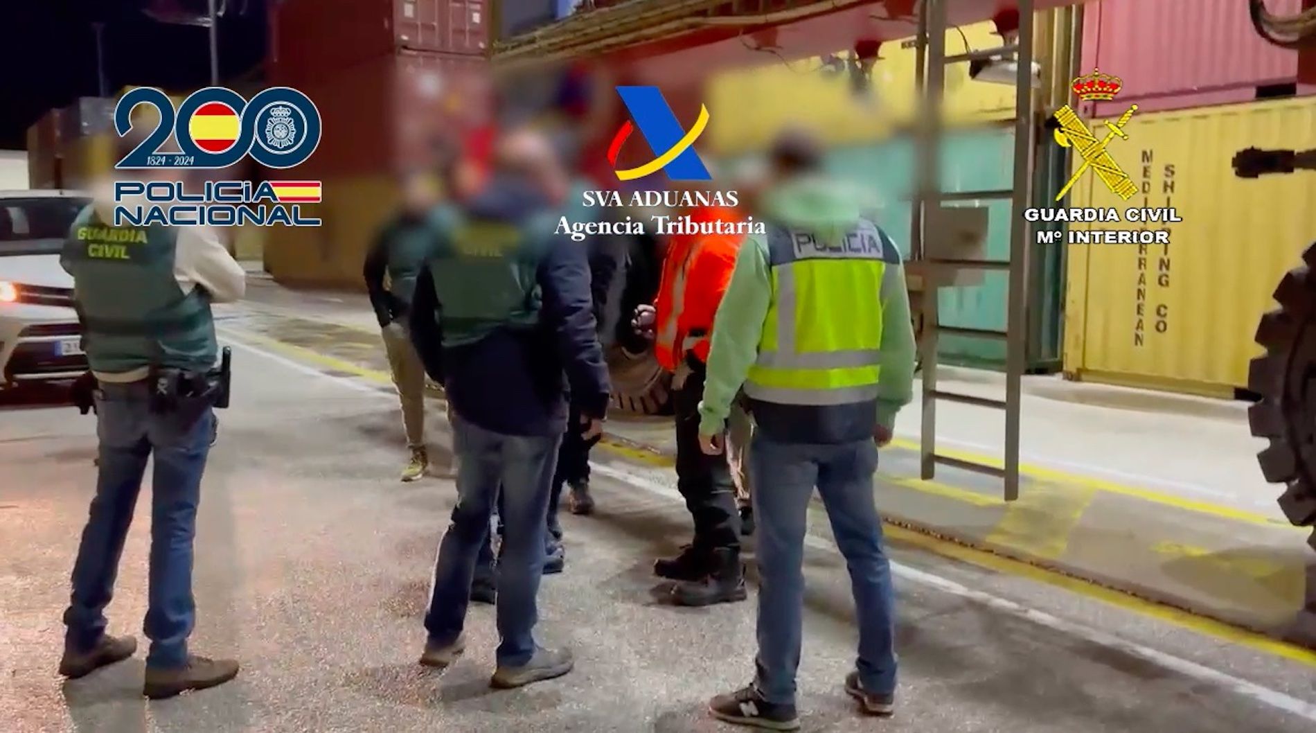 operacion antidroga puerto malaga noviembre 2024