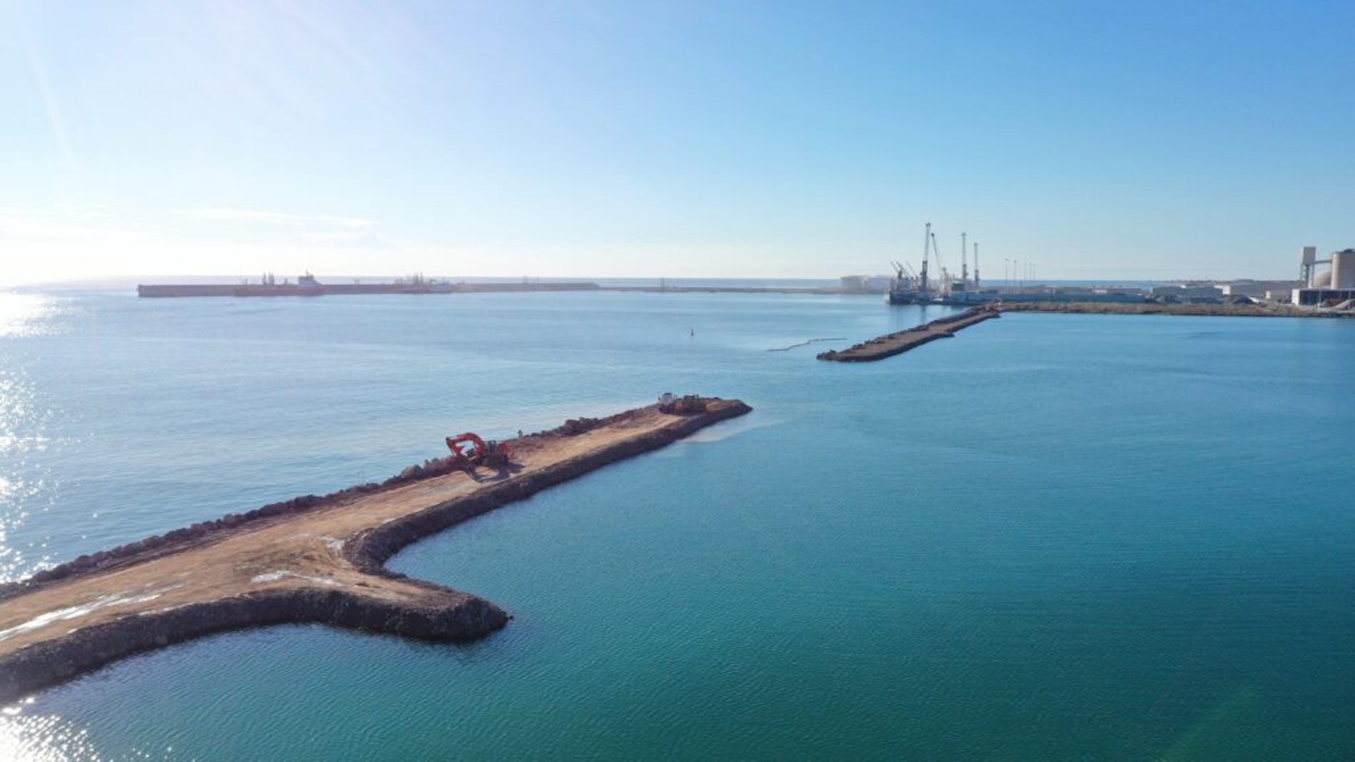 obras mota cierre darsena sur puerto castellon