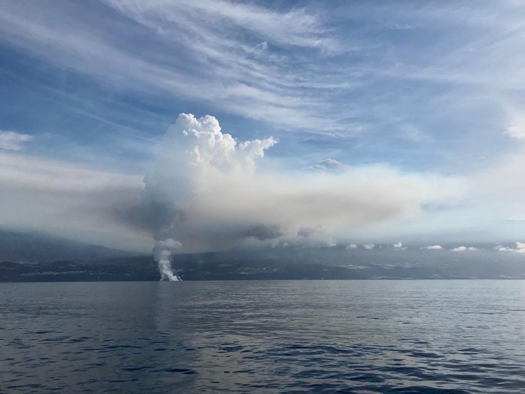 coladas de lava Atlantico La Palma