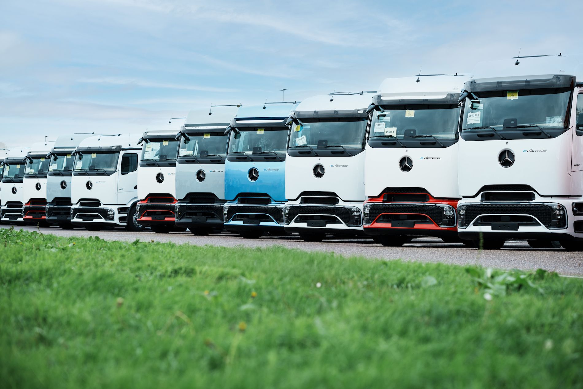 Mercedes eActros 600 fabricados en serie