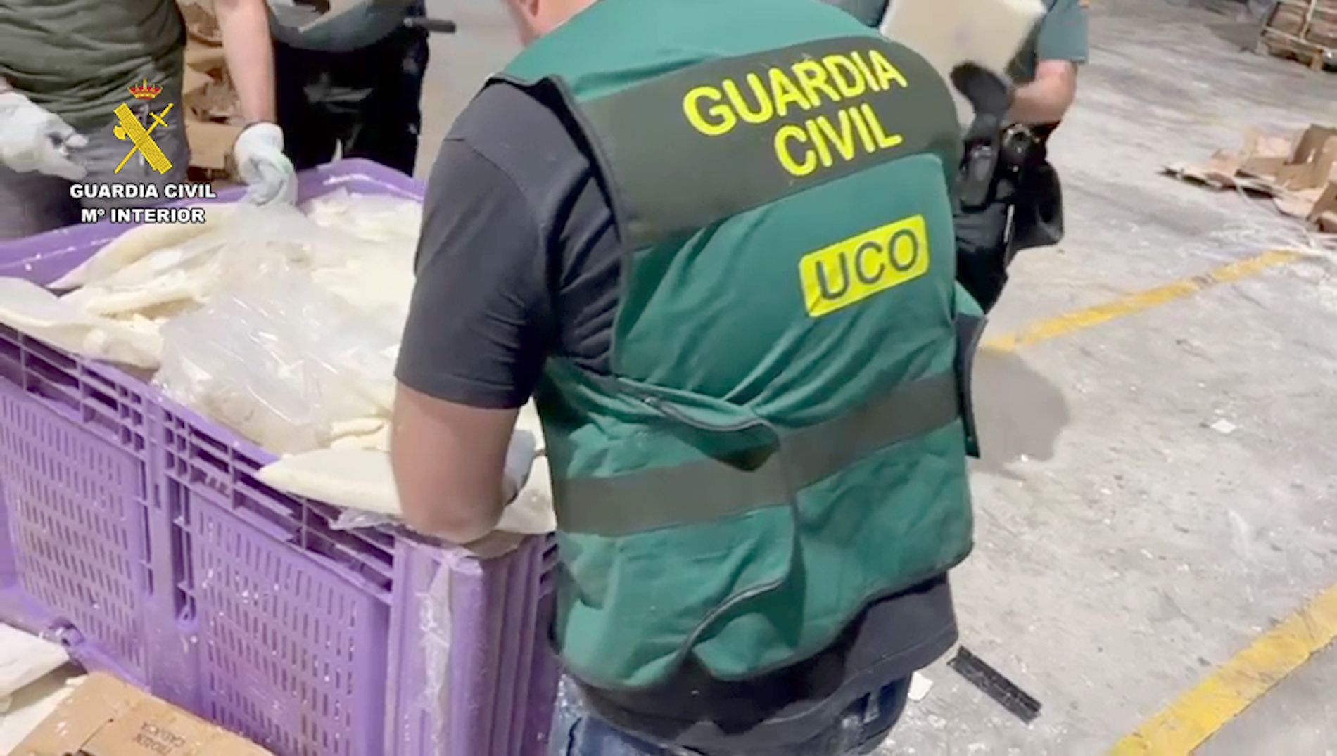 operacion guardia civil droga puerto sevilla diciembre 2024