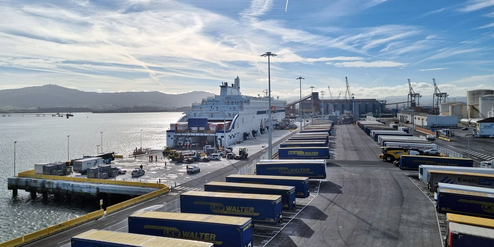 Brittany Ferries Salamanca puerto Santander ro ro