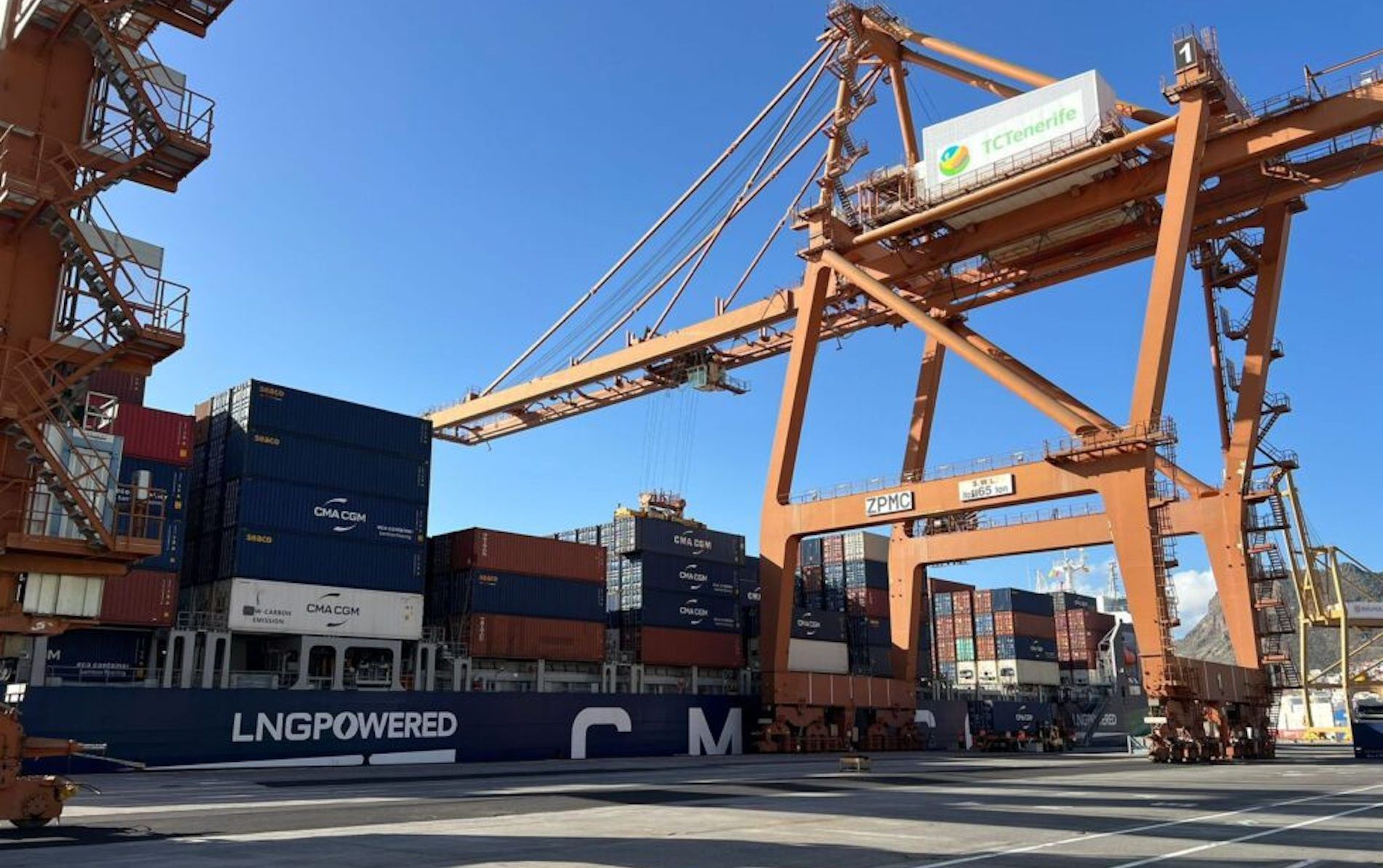 CMA CGM Sintra puerto Tenerife