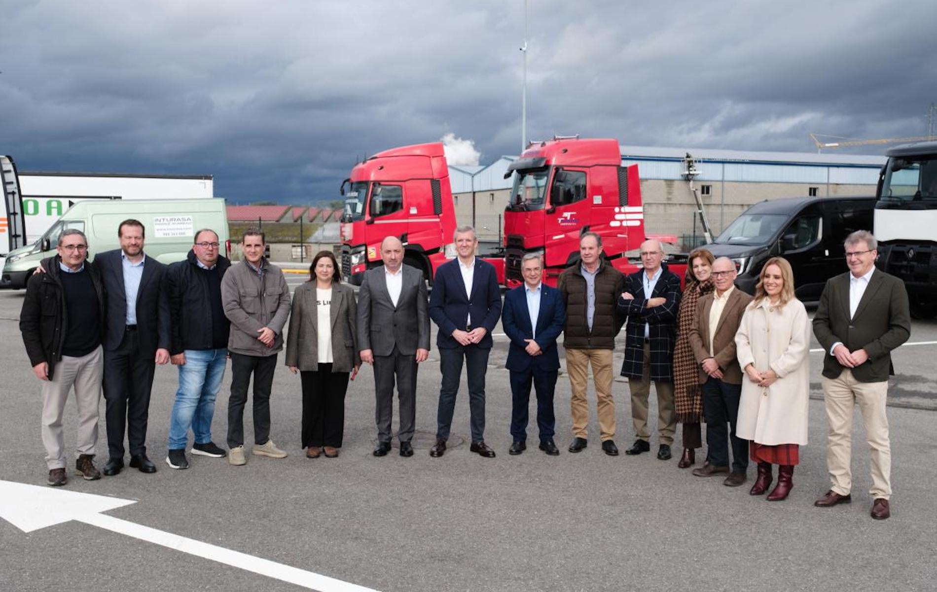 Galicia inicia la creación de una red de aparcamientos seguros para camiones con una primera instalación en Lugo