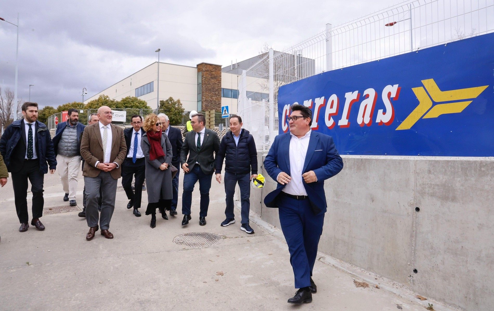 carreras visita nave valladlolid